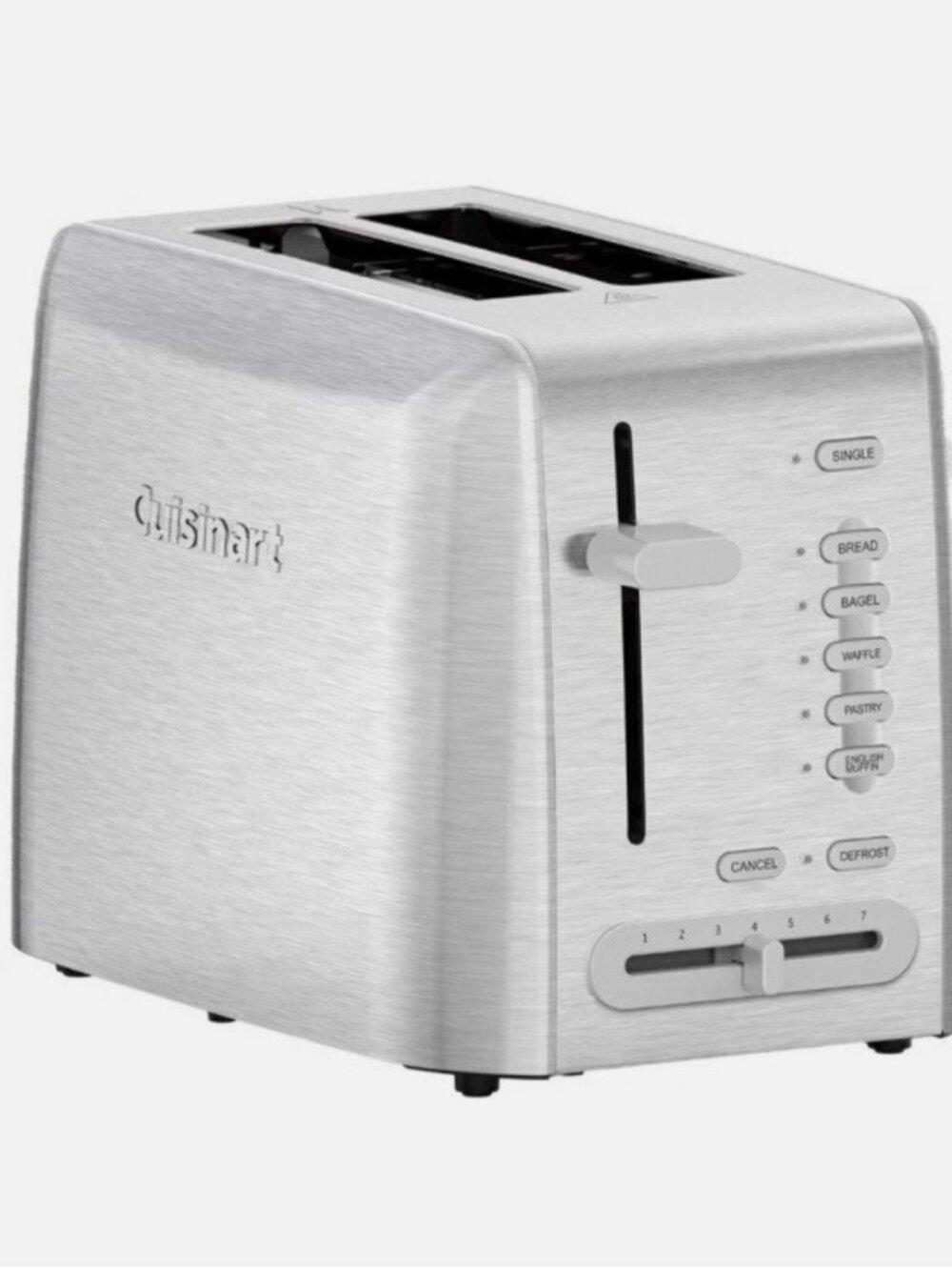 Cuisinart RBT 1200PC Custom Select 2 Slice Toaster Stainless Steel Silver w/Box